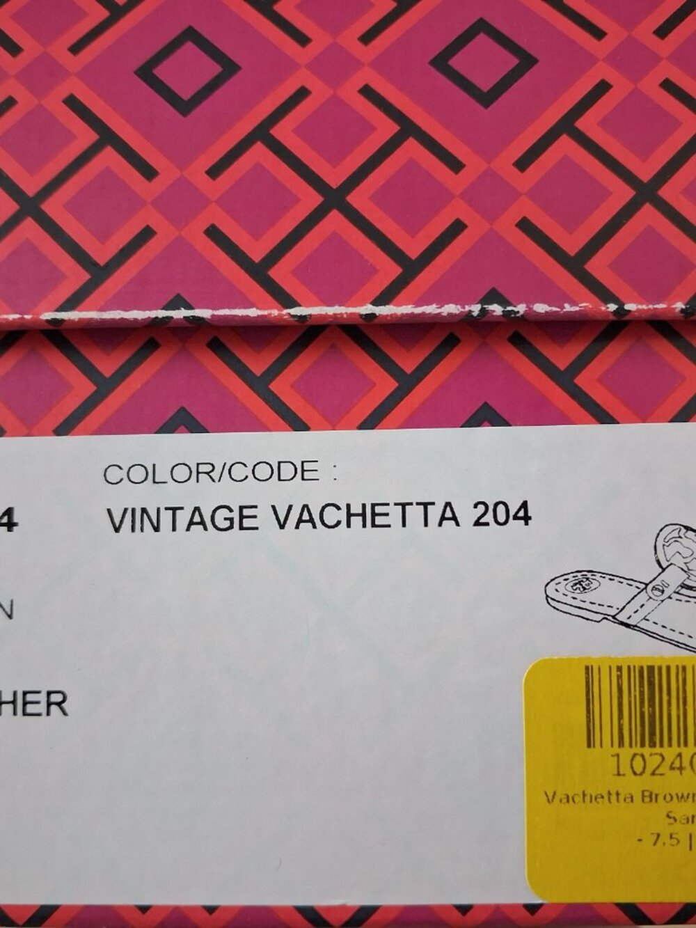 Tory Burch Miller Sandal w/ Box in Vintage Vachetta - Picture 8 of 8